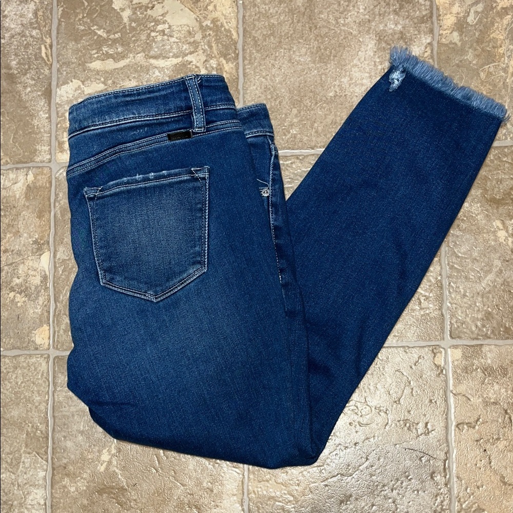 **Last chance!** KanCan Dark Blue Ankle Jeans